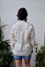 Woven Ivory Blouse