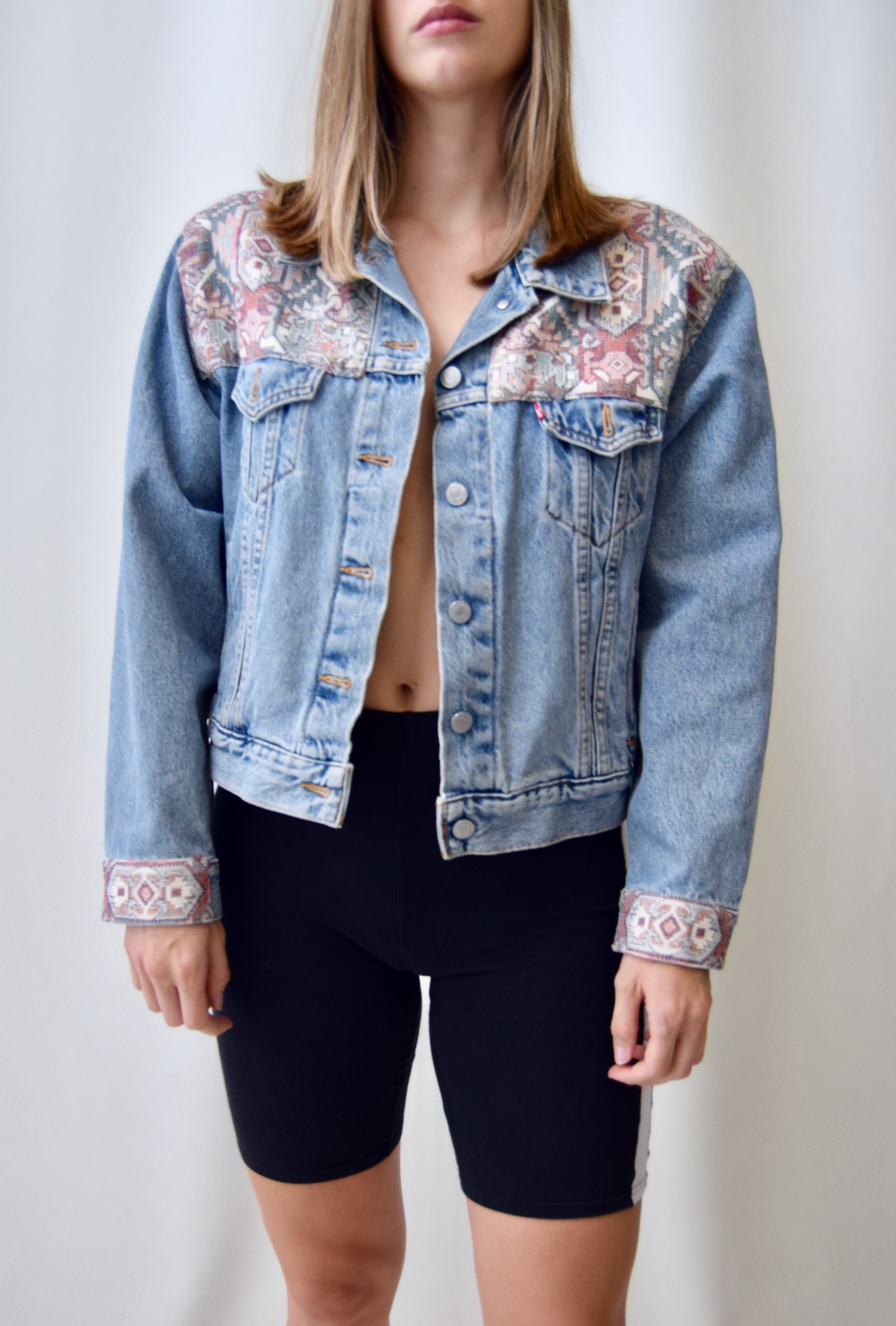 Levi's Tapestry Patched Denim Jacket