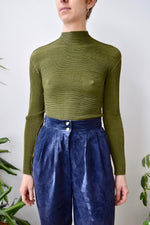 Pleated Kelp Top