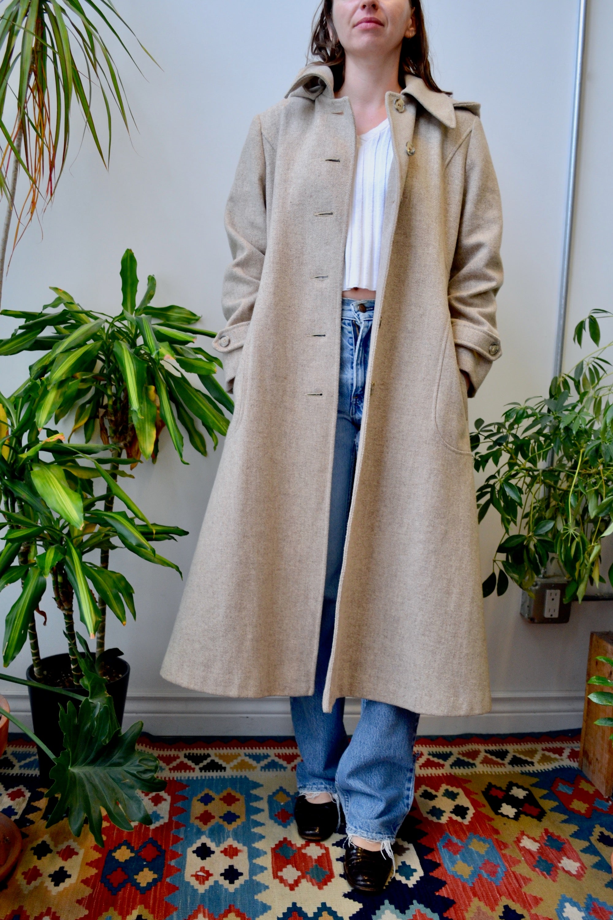 Hooded Seventies Winter Coat