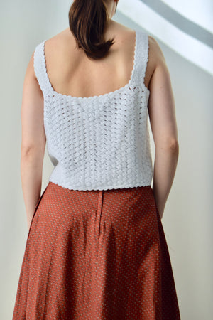 Crocheted Cotton Tank