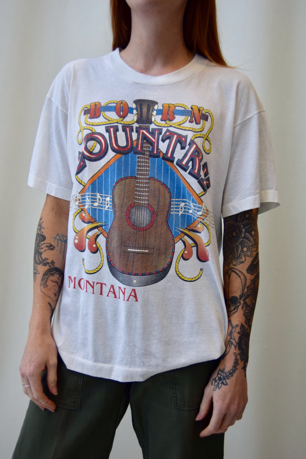 Born Country Montana Tee