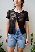 Squiggle Crochet Top