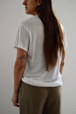 Vintage Hanes Threadbare Plain White T Shirt