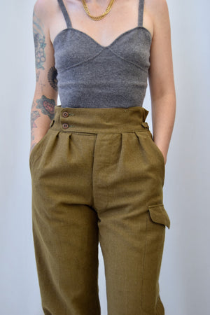 Vintage Wool Army Pants