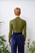 Pleated Kelp Top