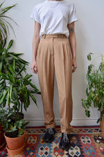 Tawny Wool Trousers