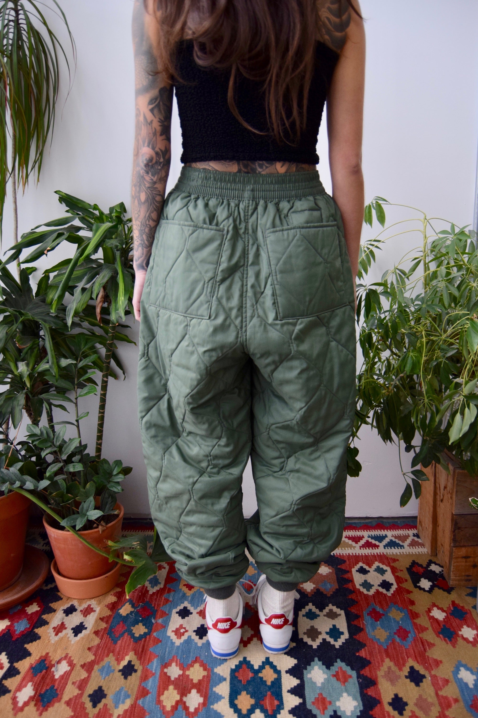 Quilted Army Liner Pants