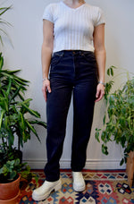 Tapered Black Jeans