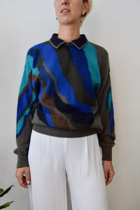 Eighties Designer Mohair Sweater