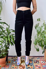 Striped Velvet Trousers