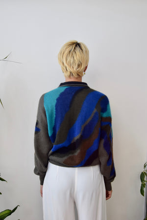 Eighties Designer Mohair Sweater
