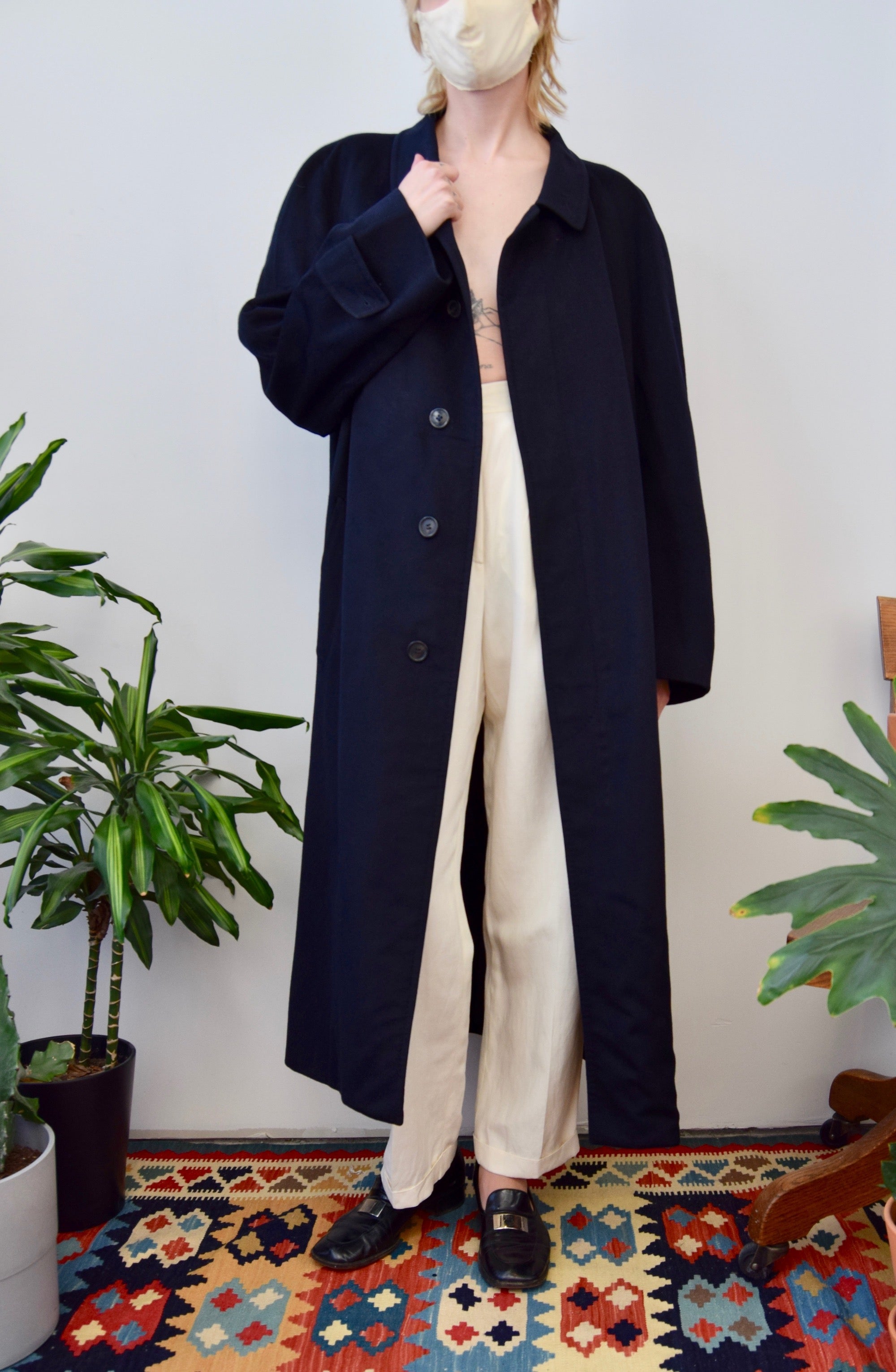 Cashmere Designer Winter Coat