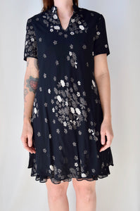 Layered 90's Floral Dress