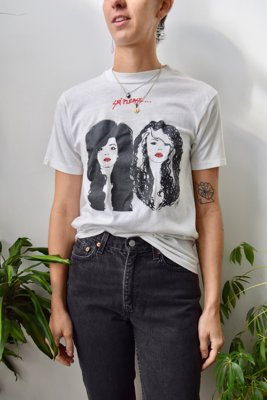 Vintage Say Please T-Shirt