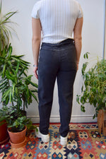 Tapered Black Jeans