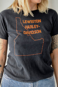 Vintage 70s Lewiston Harley-Davidson T-Shirt