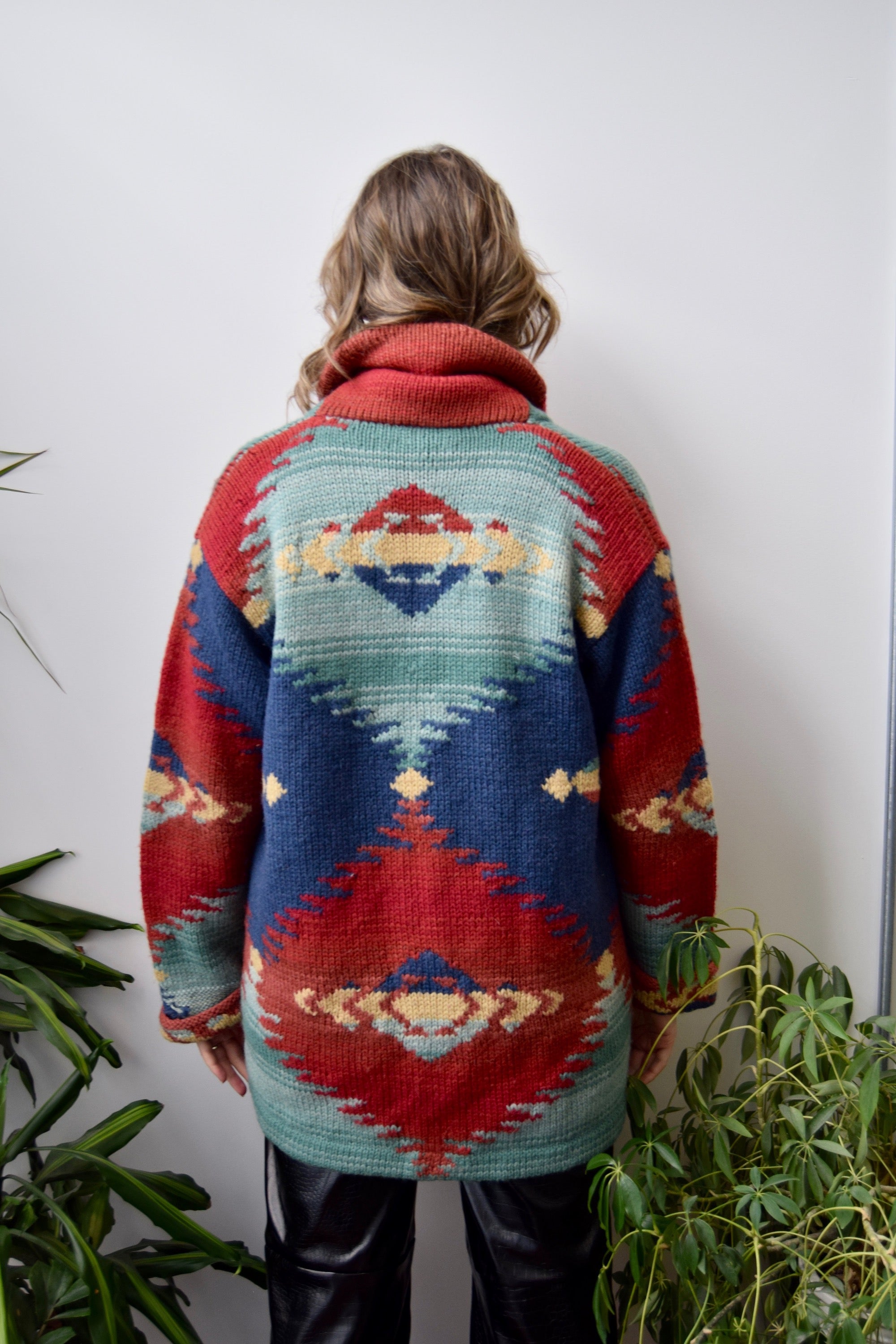 Vintage RL Blanket Sweater
