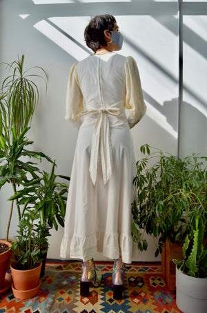 Seventies Renaissance Inspired Dress