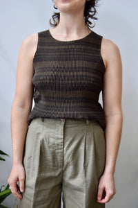 Pleated Tank Top