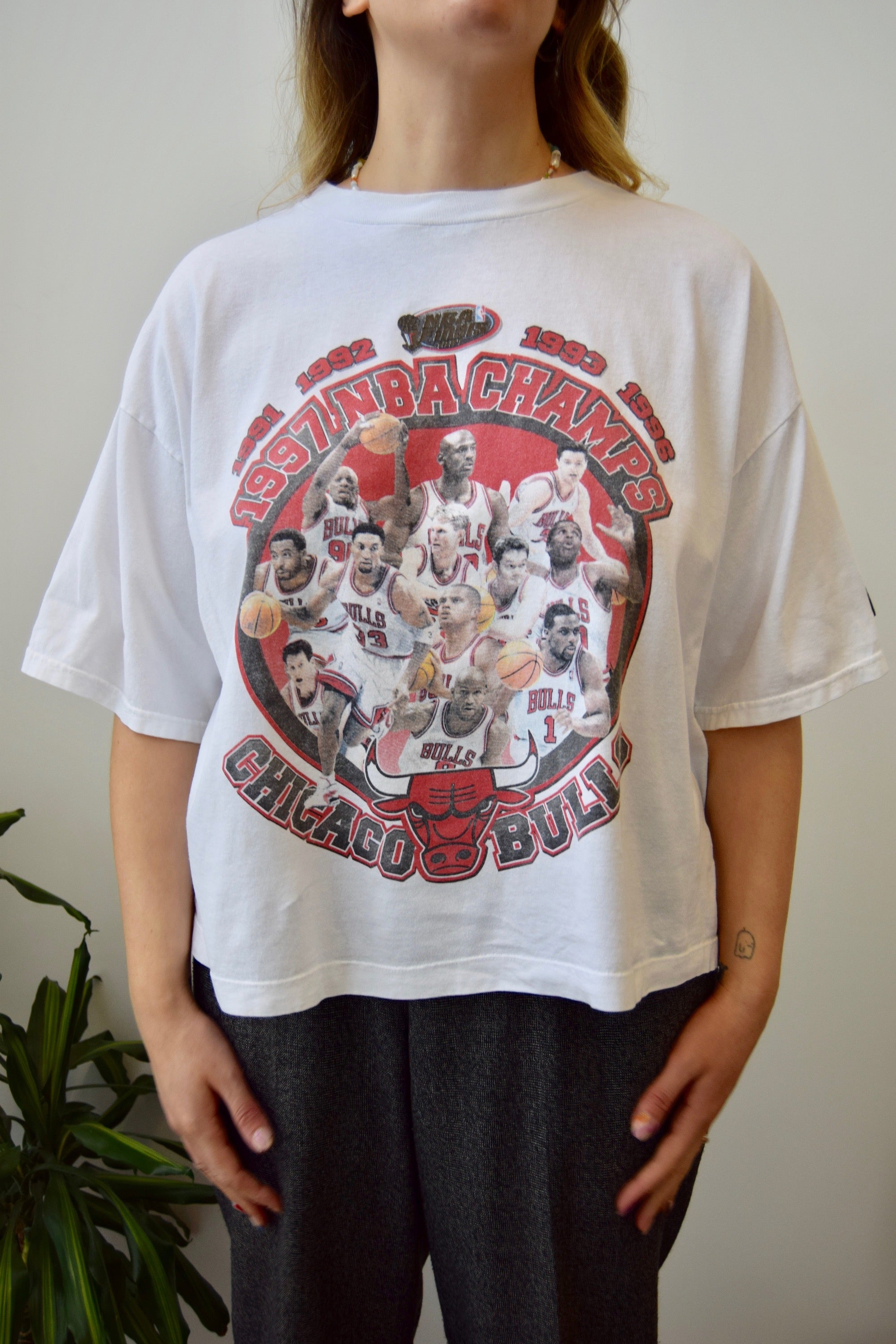 1997 Chicago Bulls NBA Champs Tee