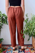 Cocoa Silk Lounge Pants