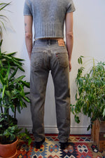 Charcoal Levis 501 Jeans