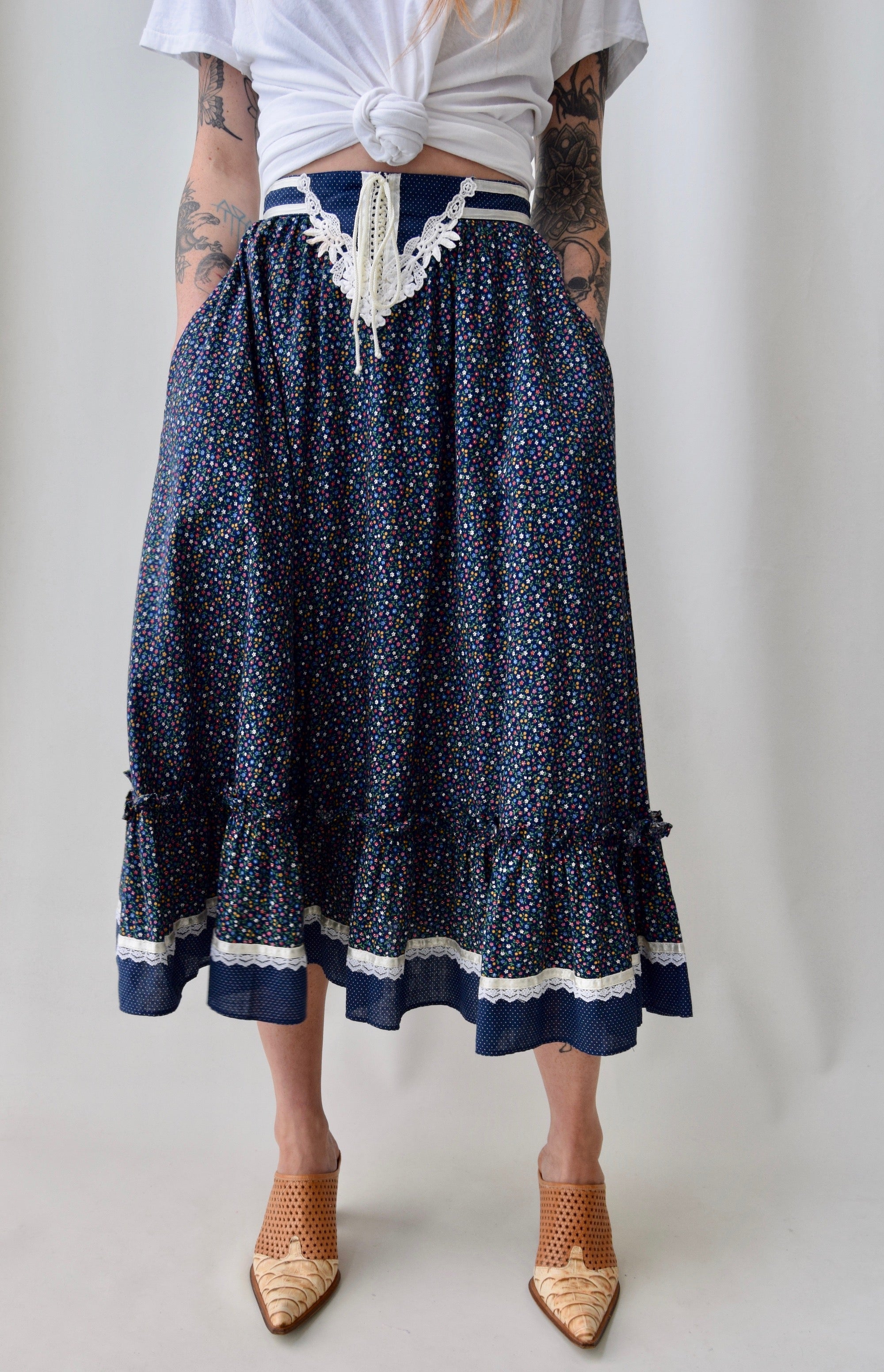 Gunne Sax Prairie Princess Skirt