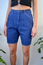 Dark Wash Denim Shorts