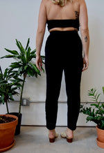 Velvet Cigarette Pants