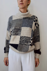 Silk Angora Turtleneck