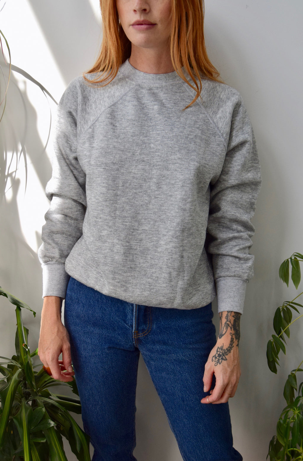 Classic Heather Grey Sweatshirt