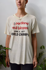 Thrashed '77 Trail Blazers Tee