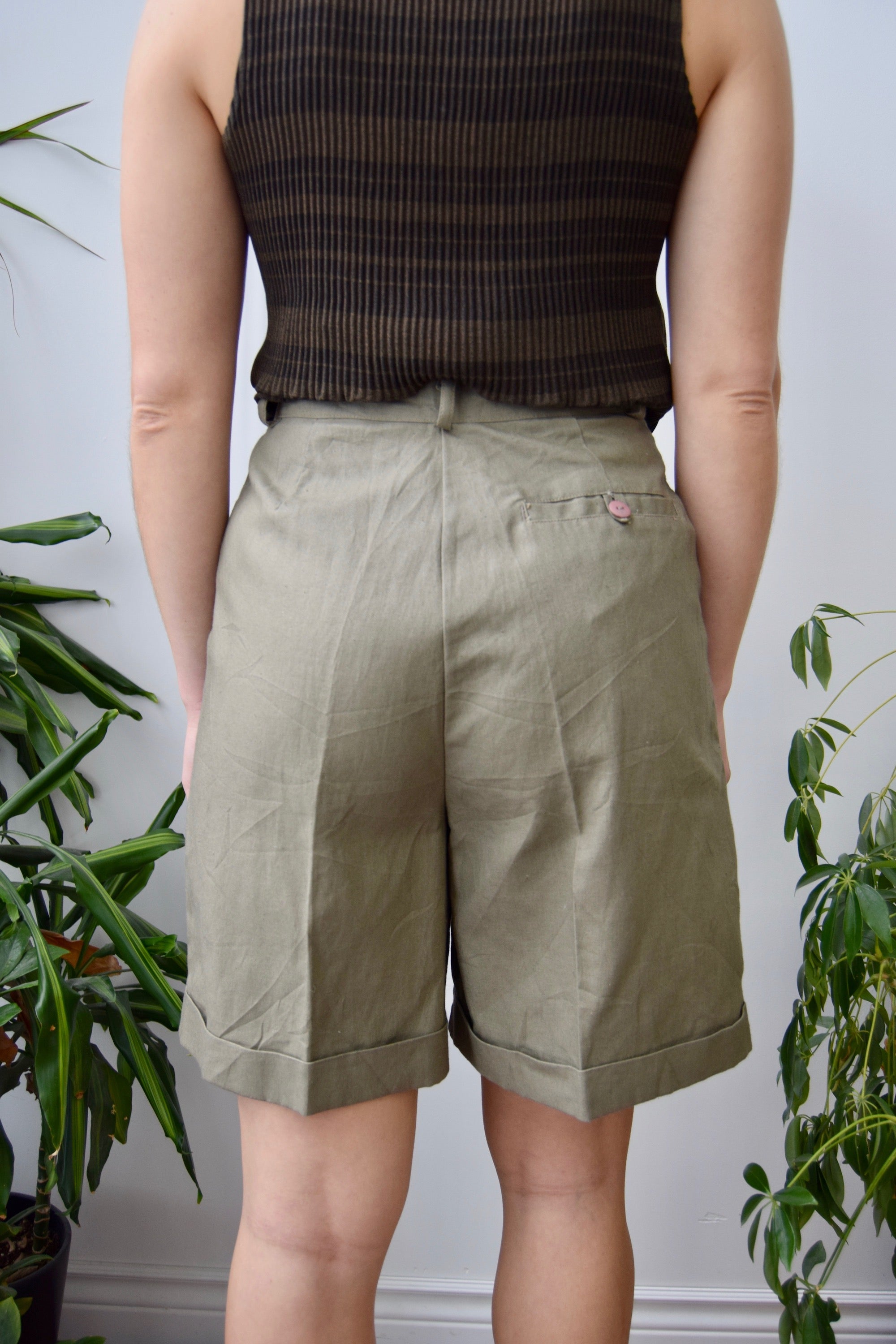 Ramie Trouser Shorts