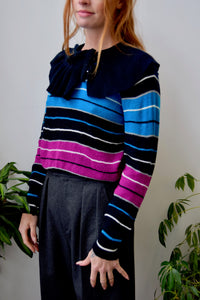 Eighties Cape Collar Sweater