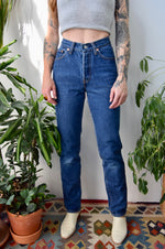 Dark Wash B-Fly Levis