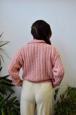 Cable Knit Polo Knit