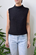 Wool Mock Neck Top