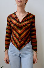00's Striped Top