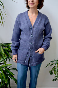 Vintage Heavy Knit Cardigan