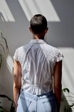 Cotton Crochet Summer Blouse