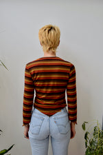 00's Striped Top