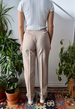 Taupe Wool Trousers