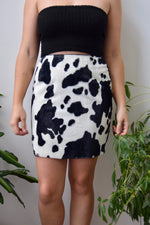 Cachè Cow Skirt