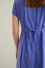 Iris Silk Button Down Midi Dress