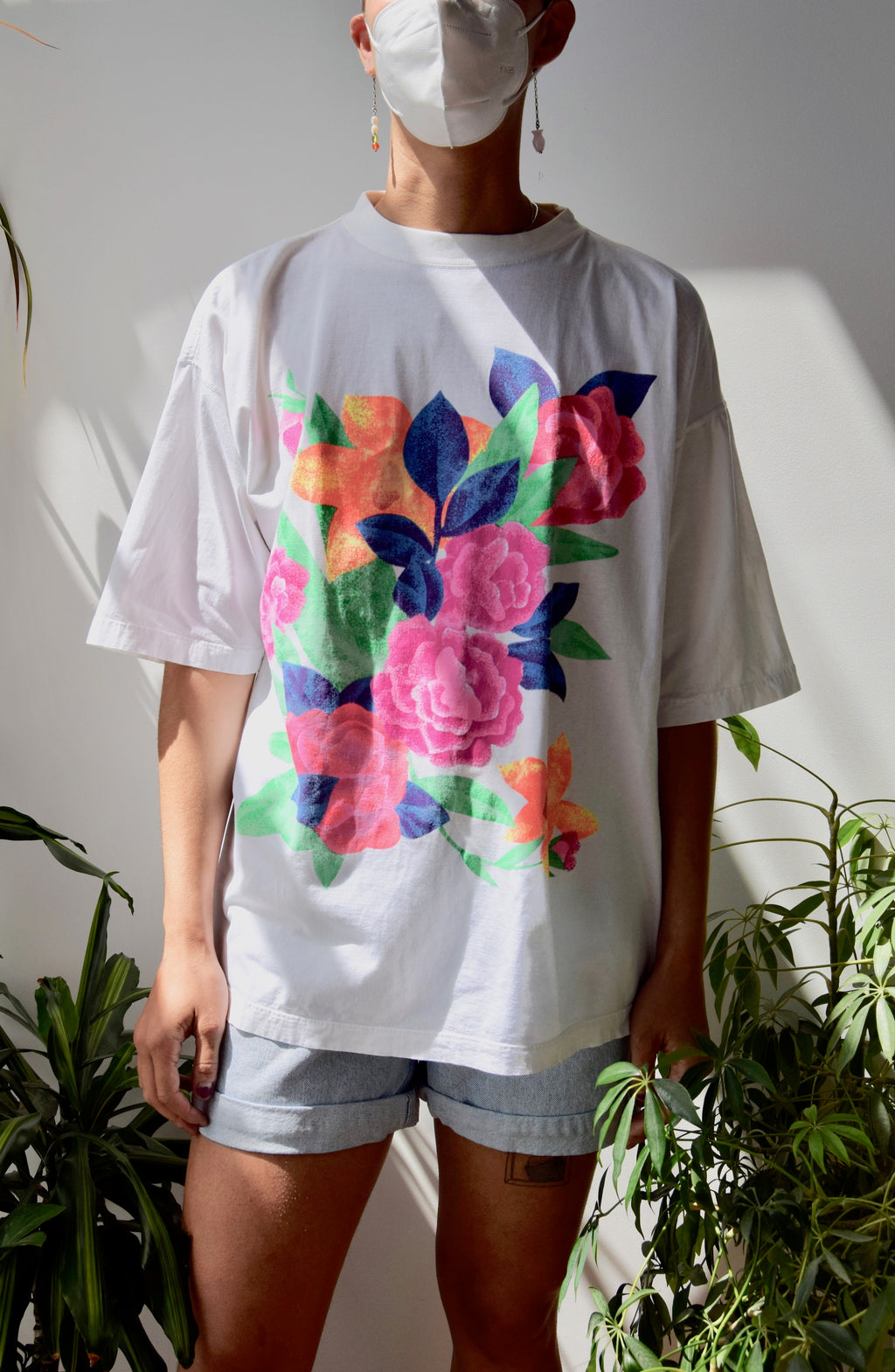 Neon Floral T-Shirt