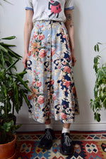 Baroque Silk Skirt