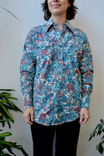 Floral Western Flannel