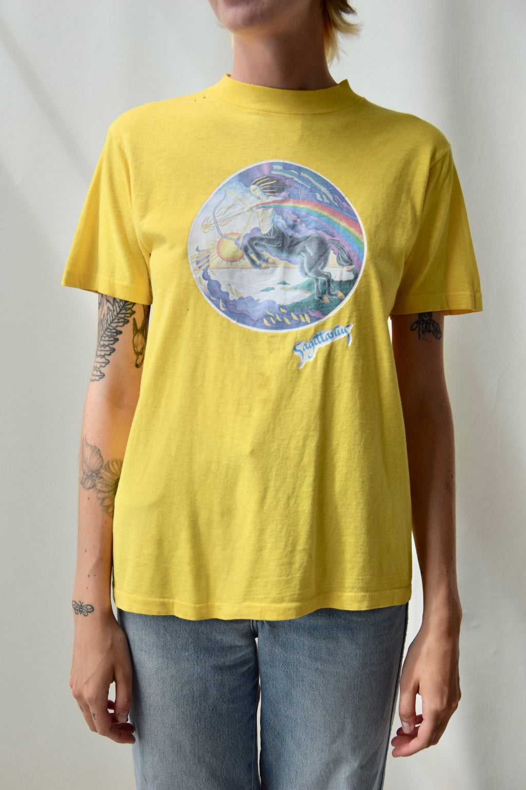 Vintage Sagittarius Zodiac T-Shirt