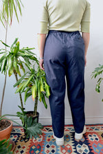 Navy Cotton North Face Pants
